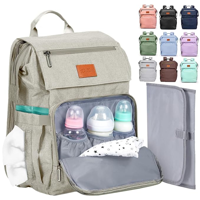 Baby Shower Gifts Diaper Bag Backpack, Baby Diaper Bag, Large Baby Bag by Pillani