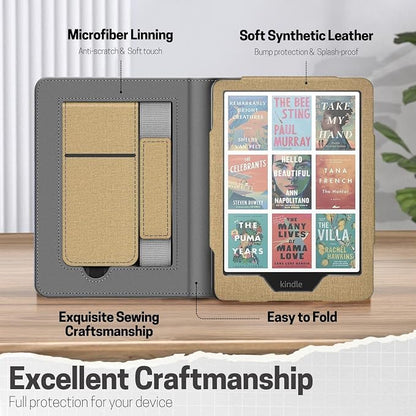 TNP Stand Case with Strap for Kindle Paperwhite 12th Gen 2024 / Kindle - Image 6