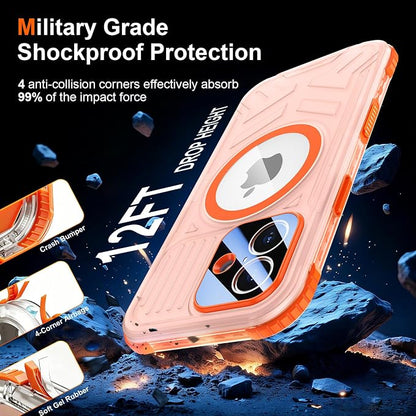 SPIDERCASE Magnetic for iPhone 17 Case Waterproof, 12FT Military Shockproof - Image 4