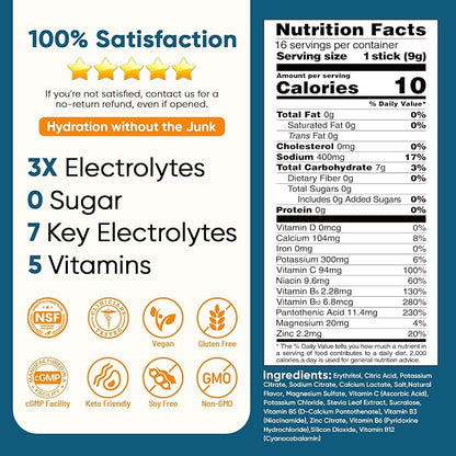 Venture Pal Sugar Free Electrolyte Powder Packets - Image 7