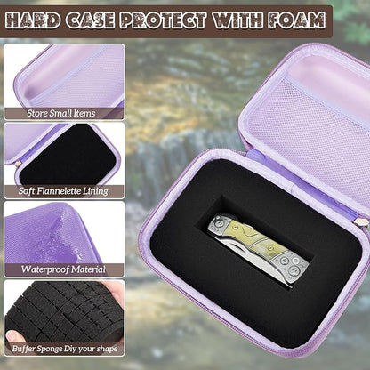 Relaxweex EVA Hard Case with Customizable Foam 7.1 x 4.7 x 3.1 Inch Protective - Image 3