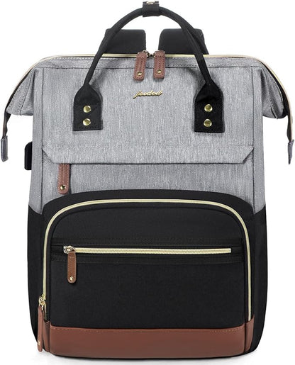 Focdod Laptop Backpack 15.6 Inch Professional Womens Purse Computer Bag Nurse - Image 6