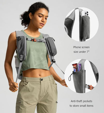 Uselike 10L Small Hiking Backpack Travel Daypack Lightweight Packable Back Pack - Image 4