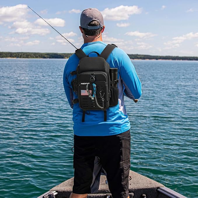 Piscifun Fishing Tackle Backpack - Image 2