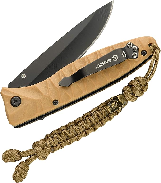 M-Tac Skull Knife Lanyard with Bead – Paracord Lanyard - Image 2