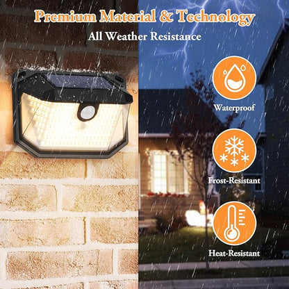 2-Pack Solar Outdoor Lights, Super Bright Solar Powered Motion Sensor Outdoor - Image 5