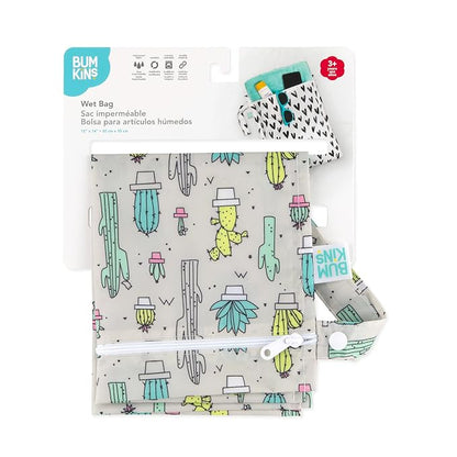 Bumkins Waterproof Wet Bag for Baby, Swim Suit, Cloth Diapers, Pump Parts - Image 7