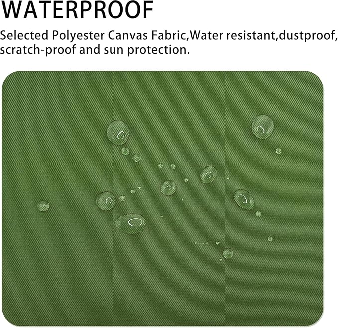 Gheeidau Canvas Repair Patch 9×11 Inch 3Pcs Waterproof Self-Adhesive Fabric - Image 2