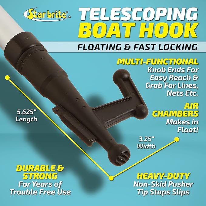 STAR BRITE Extending Boat Hook - Image 3