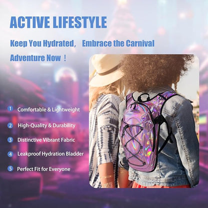 Reflective Hydration Backpack, Hydration Pack - Image 7