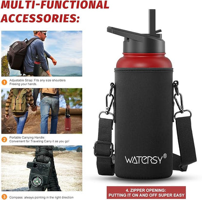 32oz Insulated Water Bottle, BPA Free&Leak Proof, Stainless Steel Water Flask - Image 6