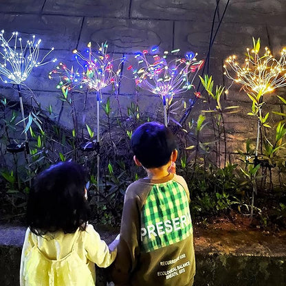 JJGoo Solar Firework Lights, 2 Pack 180 LEDs 2 Lighting Modes Solar Lights - Image 7