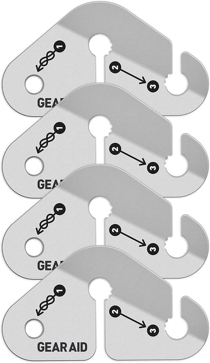 GEAR AID Guyline Tensioner Use to Quickly Secure Tents, and Set Up a Taut by GEARAID