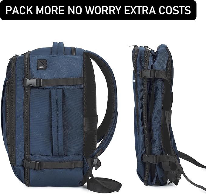 ECOHUB Travel Backpack 18x14x8 Spirit Airlines Personal Item Bag Carry On - Image 7