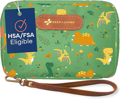 KeepGoing Travel First Aid Kit for Kids – 130 Pc. for Car, Diaper Bag & Backpack by KEEP%3EGOING