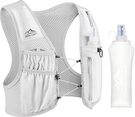 Zelvot Running Vest for Women Men, USA Original Patent, Adjustable Chest Straps by Zelvot