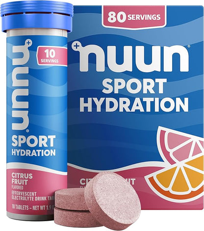 Nuun, Electrolyte Drink Tabs Citrus Fruit, 1.8 Ounce by Nuun
