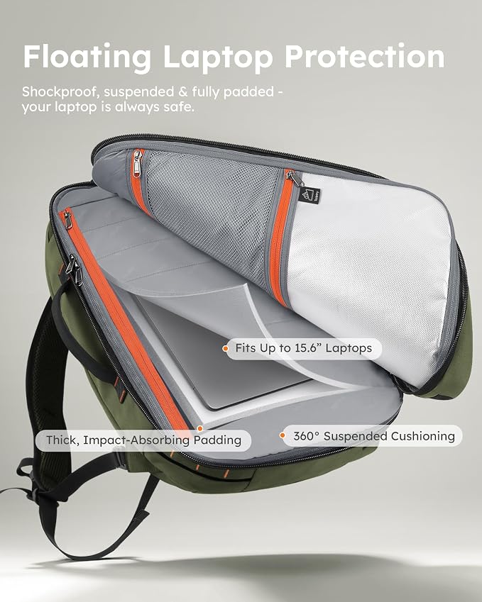 Tolaccea Travel Laptop Backpack - Image 3