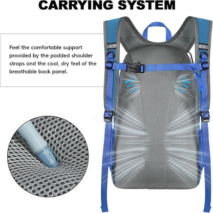 Seektop 20L Foldable Waterproof Hiking Backpack, Ultralight Small Lightweight - Image 6