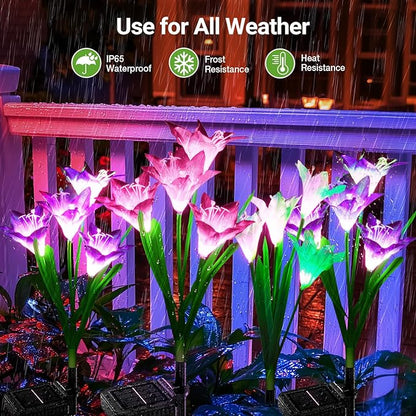 KOOPER Outdoor Solar Lights, 6 Pack Solar Garden Light - Image 5