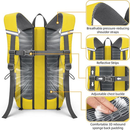 RealCool Hiking Backpack for Men Women, 20L Lightweight Waterproof Travel - Image 4
