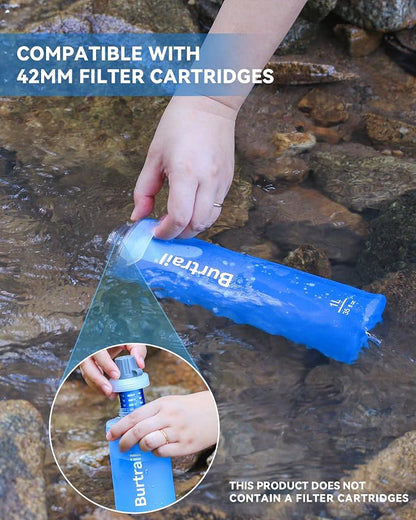 Ultralight Collapsible Water Bottle, Compatible - Image 2