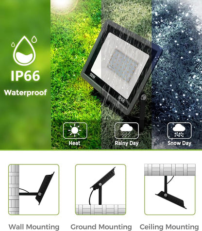 L LOHAS LED Purple Christmas Halloween Flood Light Outdoor,  - Image 4