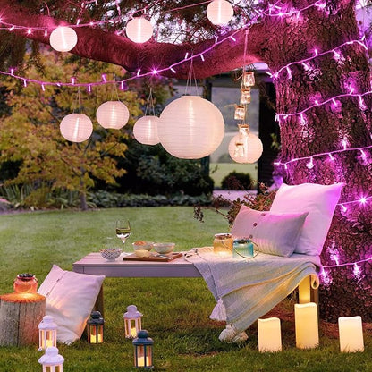 JMEXSUSS 66 Ft Connectable Pink Lights - Image 8