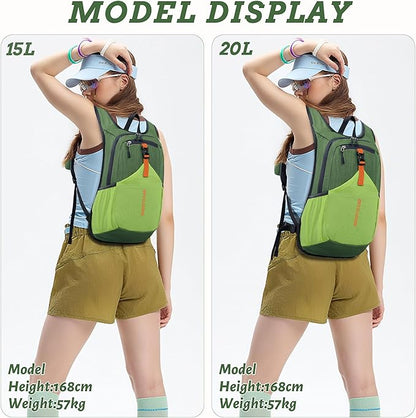 BECOJADDE 20L Small Hiking Backpack - Image 5