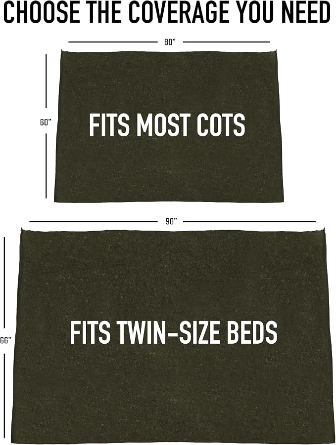 Rothco Wool Rescue Survival Blanket – Warm Emergency Outdoor, Camping Sleep - Image 5