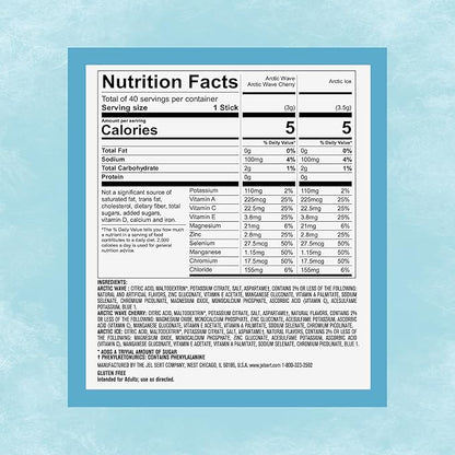 Pure Kick Arctic Variety pack Singles to Go Powdered Drink Mix, Arctic Wave - Image 2