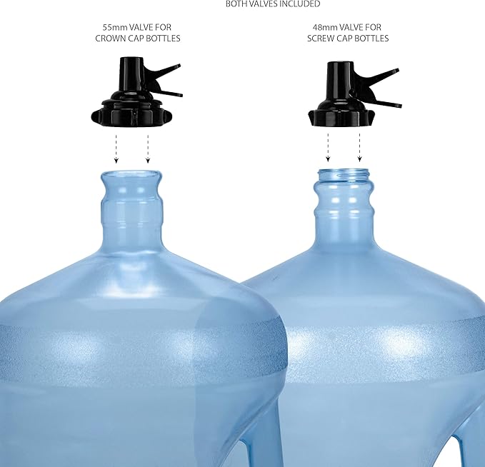 Brio 5 Gallon Water Bottle Jug Drink Dispenser Storage Cooler Foldable Cradle - Image 4