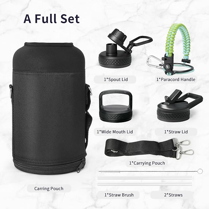 Trebo 64 oz Water Bottle Insulated - Image 7