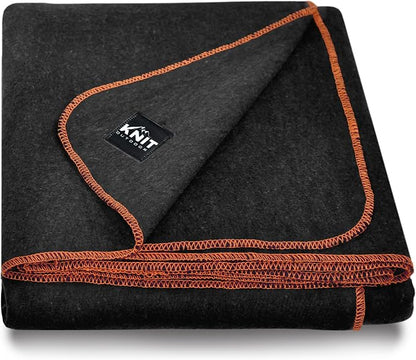 Large Military Wool Blanket by Unknown