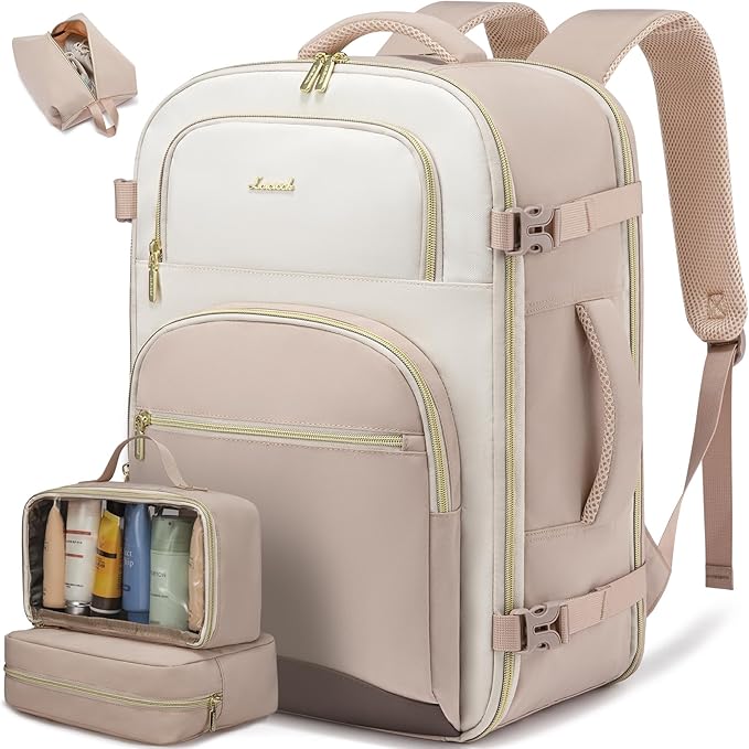 LOVEVOOK Travel Essentials Carry on Backpack 50L Travel Backpack by LOVEVOOK