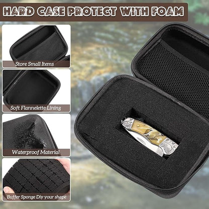 Relaxweex EVA Hard Case with Customizable Foam 7.8 x 6.3 x 3.5 Inch Protective - Image 3