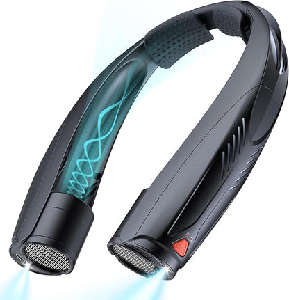 Portable Neck Fan, 6000mAh Rechargeable Personal Fan by Funaudio