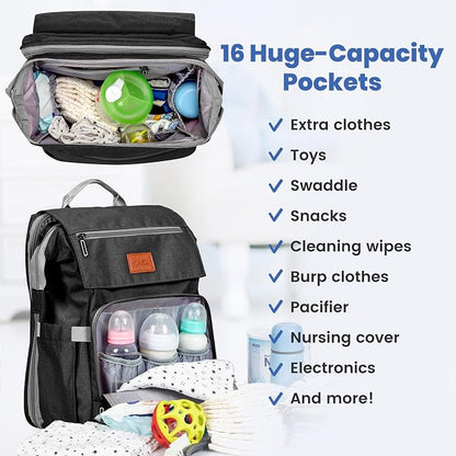 PILLANI Baby Diaper Bag Backpack - Image 2