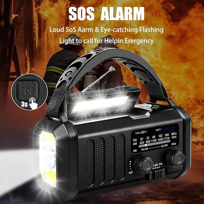 Emergency Weather Radio 20000mAh NOAA/AM/FM - Image 5
