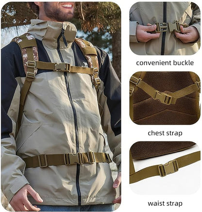 aiGear 50L Military Tactical Backpack 3 Days Assault Pack Large Day Backpack - Image 9