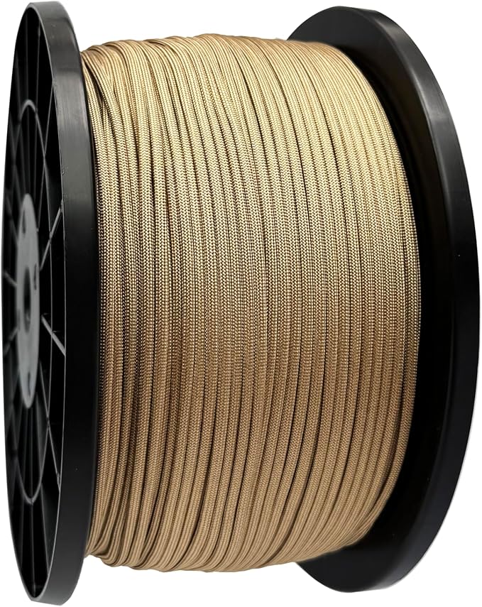 Paracord 550 lb, 7 Strand Paracord Rope 1000ft 4mm, Nylon Parachute Cord - Image 2