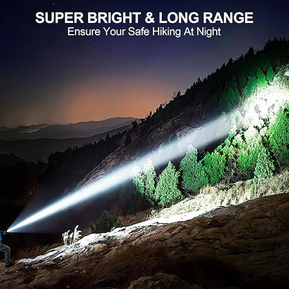 Banral Flashlights High Lumens Rechargeable, Super Bright Long Range Small - Image 3