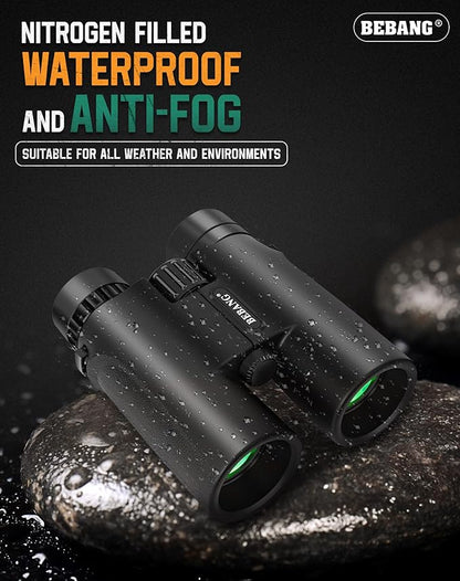BEBANG Binoculars for Adults 10x42 High Powered Waterproof Binoculars for Bird - Image 4