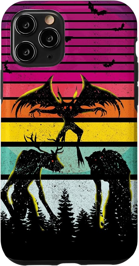 Cryptkin Cute Mothman Cryptid Map Case by Unknown