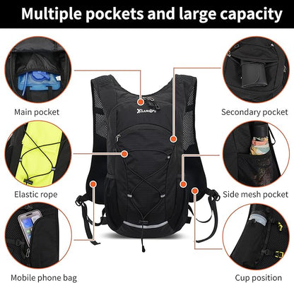 DOJUNS Hiking Backpack Lightweight Travel Backpack 20L Waterproof Hiking - Image 3