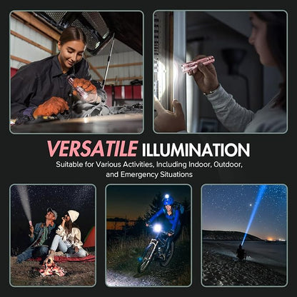 WdtPro Rechargeable Flashlights High Lumens, 1 Pack 10H Long Lasting Super - Image 7
