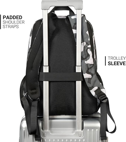 ZORFIN 26L Backpack for College, and Travel: Water Resistant Bookbag - Image 4
