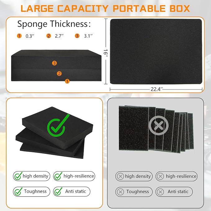 23 Inch Aluminum Carrying Case 23 X 16.5 X 8.6 Inch Ideal - Image 6