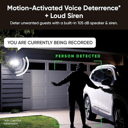 WYZE Floodlight Camera v2, Security Camera Outdoor, 2K HD - Image 9