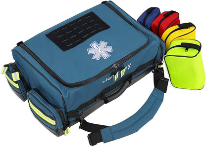 Lightning X Fully Stocked X-Tuff Modular Oxygen Trauma Bag w/Removable - Image 2